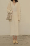 SWAYING/KNIT gradient pattern straight skirt SW202XZ07
